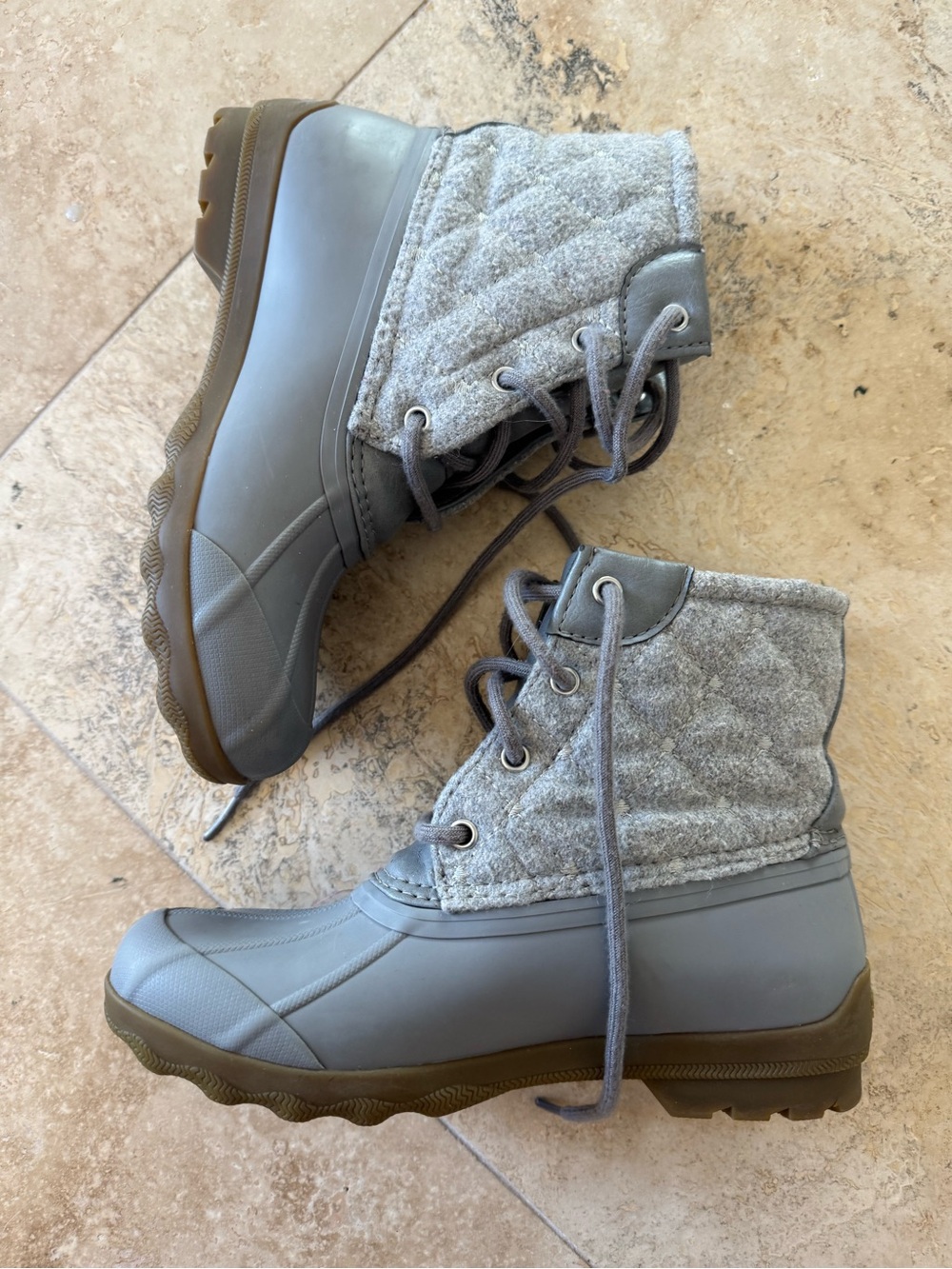 Sperry Port Mud Boots Size 3